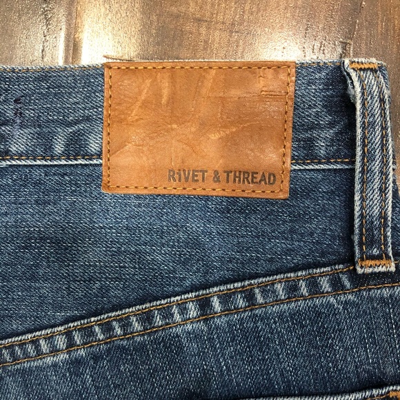 NWT Rivet & Thread Paint Splatter Wide Leg Jeans - Picture 7 of 12